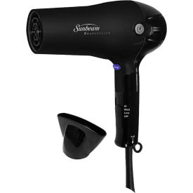 Sunbeam® Retractable Folding Hand Held Dryer with Concentrator Black HD3010005 - Pkg Qty 6