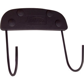 Sunbeam® Ironing Board Holder with Hooks Wall Bracket & Hardware Black 3963005000 - Pkg Qty 24