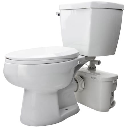 Toilet Install System, Round Bowl, Floor Mount, Round MPN:S1201