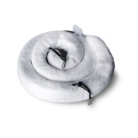 Sorbent Boom, 77 gal, Oil, White, 4 PK MPN:4ECWBM8