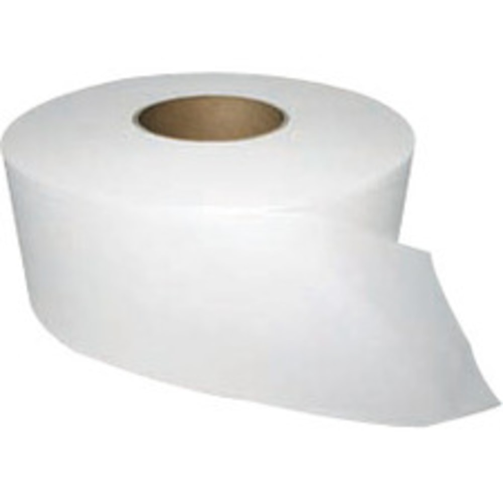 Jumbo Roll Bath Tissue, Septic Safe, 2 Ply, White, 3.4in x 1000 ft, 12 Rolls/Carton (Min Order Qty 2) MPN:202