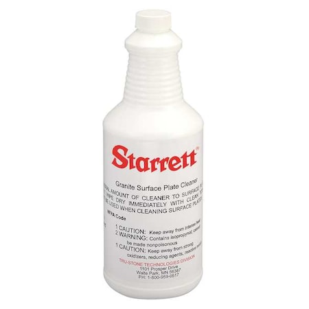 Surface Plate Cleaner, Size 1 qt., PK12 MPN:81824