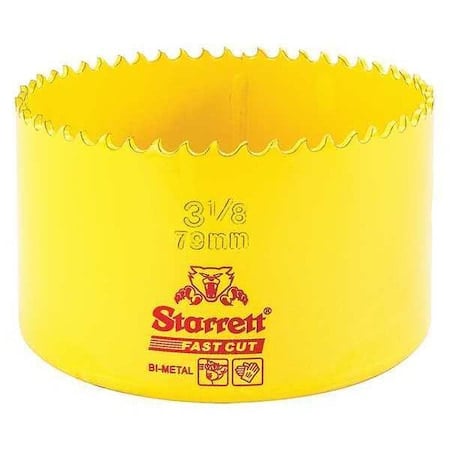 Bi-Metal Fast Cut Hole Saw 3-1/8