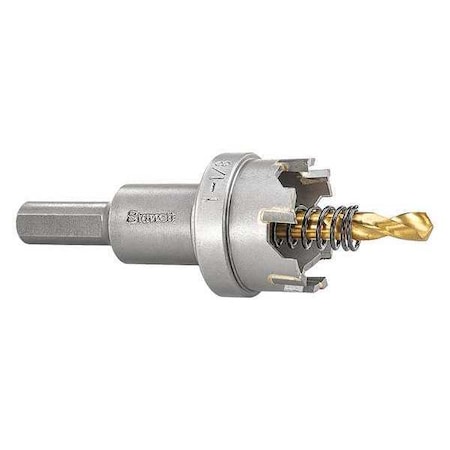 Carbide Tipped Hole Saw, 1.1/8