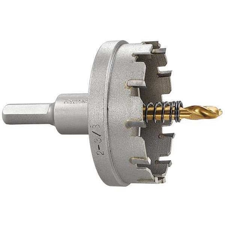 Carbide Tipped Hole Saw, 2-3/8