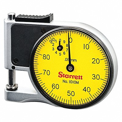 Pocket Dial Thickness Gauge Acc. 0.01mm MPN:1010MZ