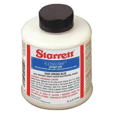 Layout Fluid, Liquid, Blue, 4 oz. MPN:1610-4