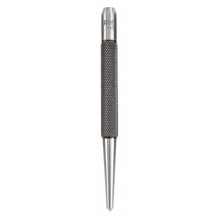 Center Punch, 1/8 in, 3 in, Knurled MPN:117C