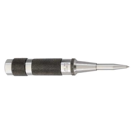 Automatic Center Punch, Length 5 1/4 in, Diameter 11/16 in, Point 0.015 in MPN:18C