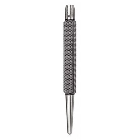 Center Punch, 5/32 in, 4 1/4 in, Steel MPN:264E