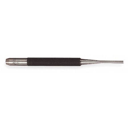 Drive Pin Punch, 3/32 In Tip, 4 In L MPN:565B