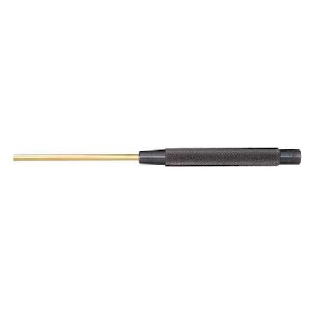 Brass Drive Pin Punch, 3/16 In Tip, 8 In L MPN:B248B