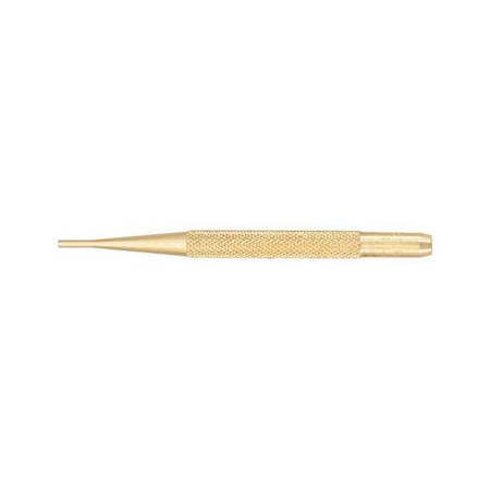 Brass Drive Pin Punch, 3/32 In Tip, 4 In L MPN:B565B