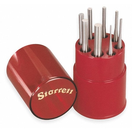 Drive Pin Punch Set, Steel, 8 Piece MPN:S565WB
