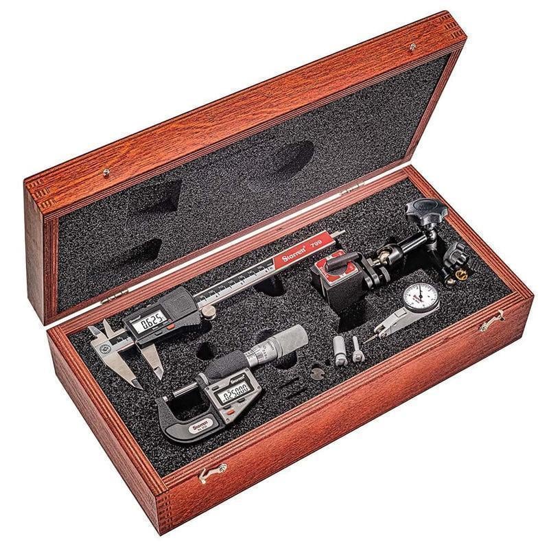 Machinist Caliper & Micrometer Tool Kit: 0 to 6