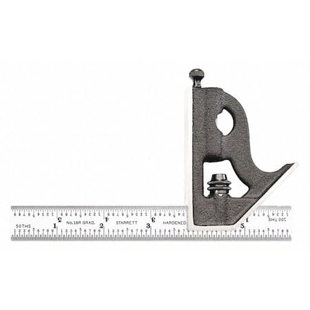Combination Square Set, 2 pcs., Blade 6