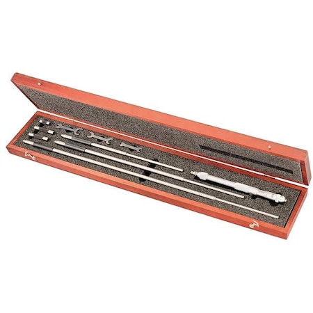 Inside Micrometer Set, 8 to 32 In MPN:124CZ