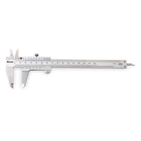 Vernier Caliper w/Case, 8 In/200mm MPN:125MEA-8/200
