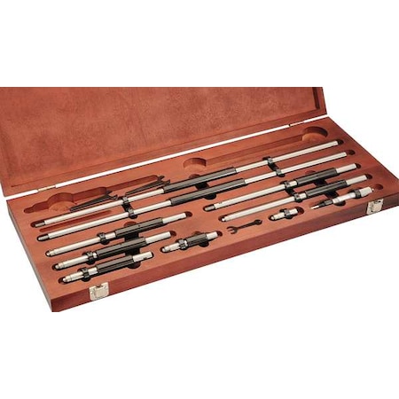 Inside Micrometer Set, 6 to 78 In MPN:128AZ