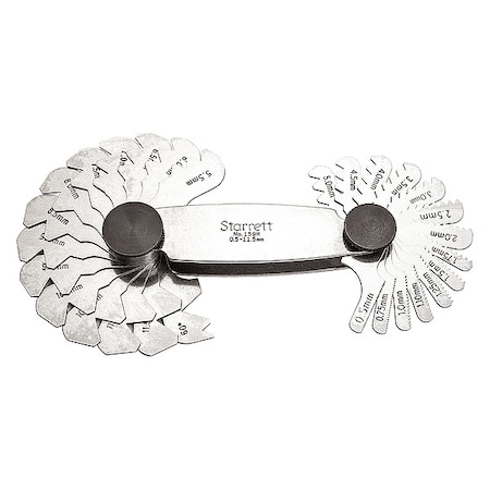 Thread Pitch Gauge Set, Thread Ang 60 deg MPN:159M