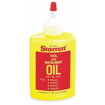 Tool and Instrument Oil, 4 oz, Bottle MPN:1620