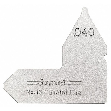 Radius Gage 040 Formerly Pt22963 MPN:167-040