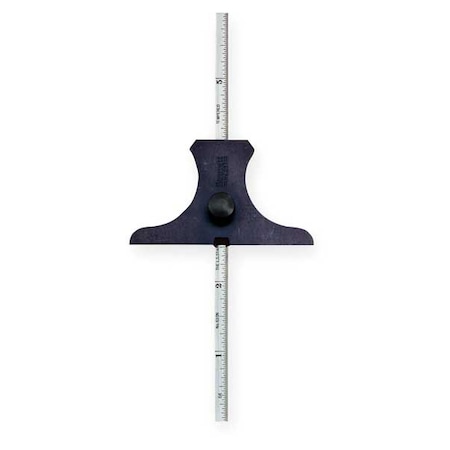 Rule Depth Gage, 6 In, 32nds/64ths MPN:237