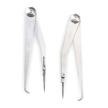 Hermaphrodite Caliper, 6 In, Firm Joint MPN:243-6