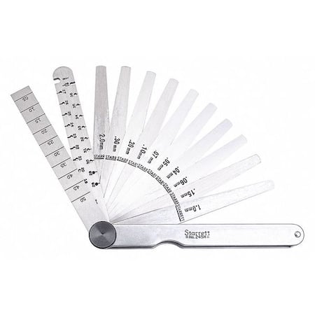 Feeler Gauge Set with Wire & Taper Gauge MPN:245M