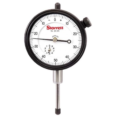 Dial Indicator, 0 to 1 In, 0-50-0 MPN:25-341J