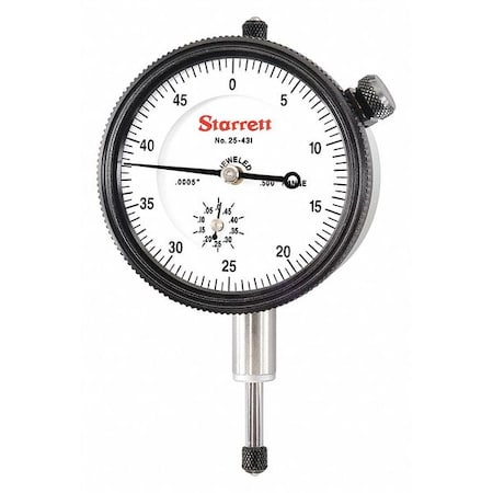 Dial Indicator, AGD 2, Range 0 to 0.500