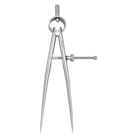 Spring Divider, 6 In, Round, Solid MPN:277-6