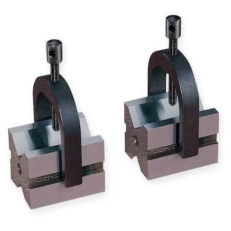 V-Block/Clamp Set, 2 Ea, 1 In Cap MPN:278