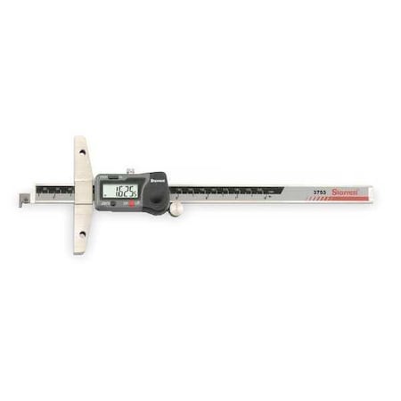 Electronic Depth Gage, 6 In, 2 3/4 In Base MPN:3753A-6/150
