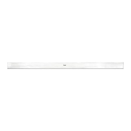 Steel Straight Edge, No Bevel, 24 In MPN:380-24