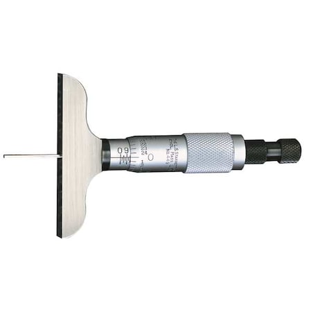 Depth Micrometer, Non-Rotating, 0-3