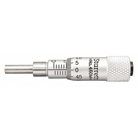 Micrometer Head, Plain, 0 to 13mm Range MPN:460MB