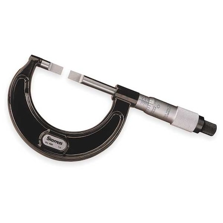 Blade Type Micrometer, 1 In, Ratchet MPN:486P-1