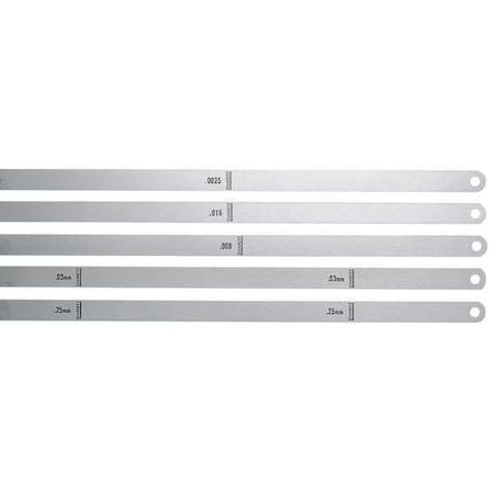 Thickness Gage, 0.0005 In, 1/2 x 12 In MPN:667-1/2