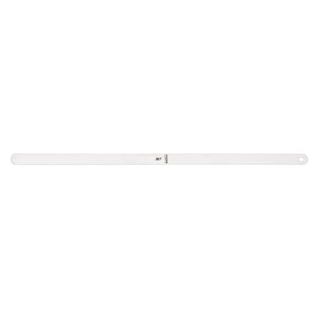 Thickness Gage, 0.007 In, 1/2 x 12 In MPN:667-7