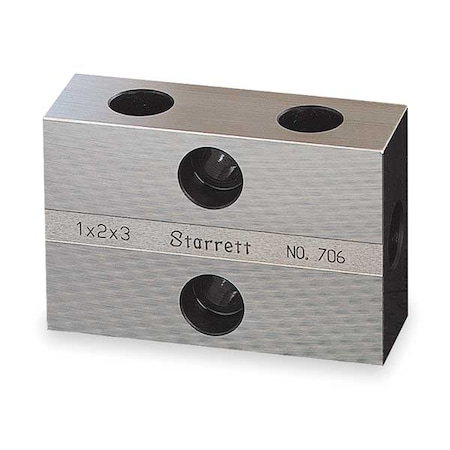 Inspection Block w/Case, 1 to 3 In MPN:706AZ