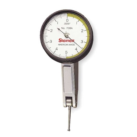 Dial Test Indicator, Hori, 0 to 0.010 In MPN:708AZ