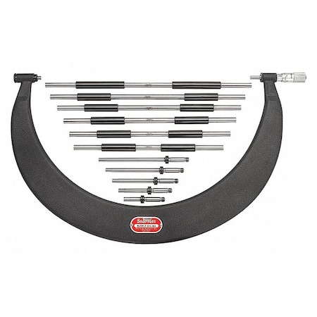 Micrometer Set, Plain, 12 to 18