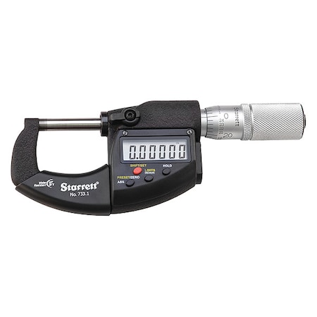 Digital Outside Micrometer MPN:733.1MEXFL-25
