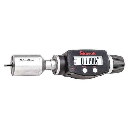 Internal Micrometer, 0.100 to 0.120