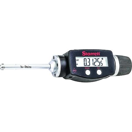 Internal Micrometer, 1/4 to 5/16
