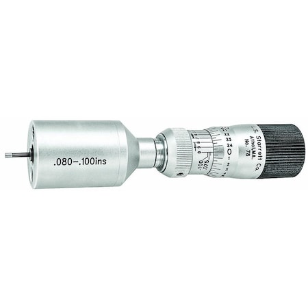Micrometer Inside 080 to 100 Range MPN:78XTZ-100