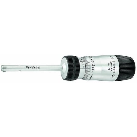 Micrometer Inside 1/4 to 5/16