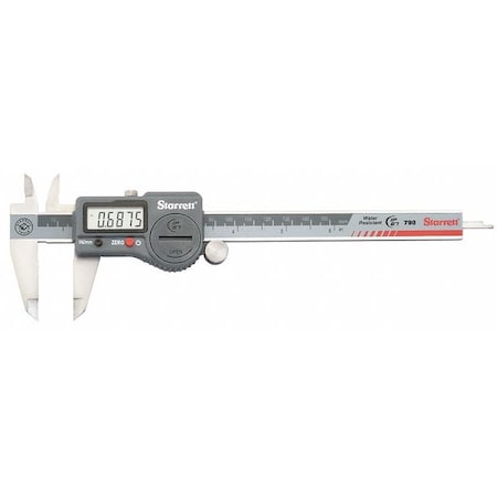 Electronic Digital Caliper, 0 to 6 In MPN:798A-6/150