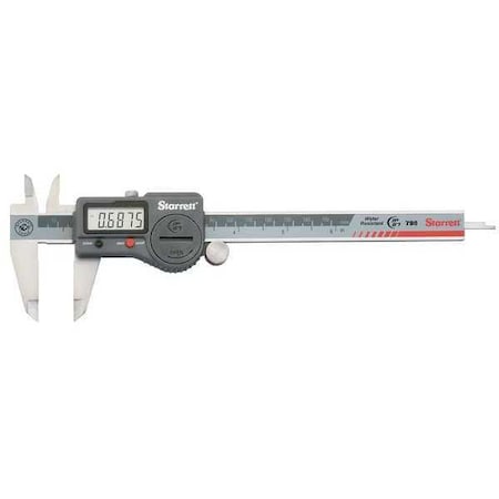 Electronic Digital Caliper, 0 to 6 In MPN:798B-6/150